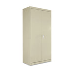 Standard Assembled Storage Cabinet, 36w x 18d x 72h, Putty