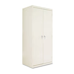 Assembled 78" High Heavy-Duty Welded Storage Cabinet, Four Adjustable Shelves, 36w X 24d, Putty