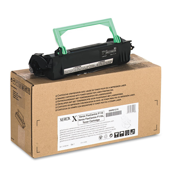 006r01218 Toner, 3,500 Page-Yield, Black
