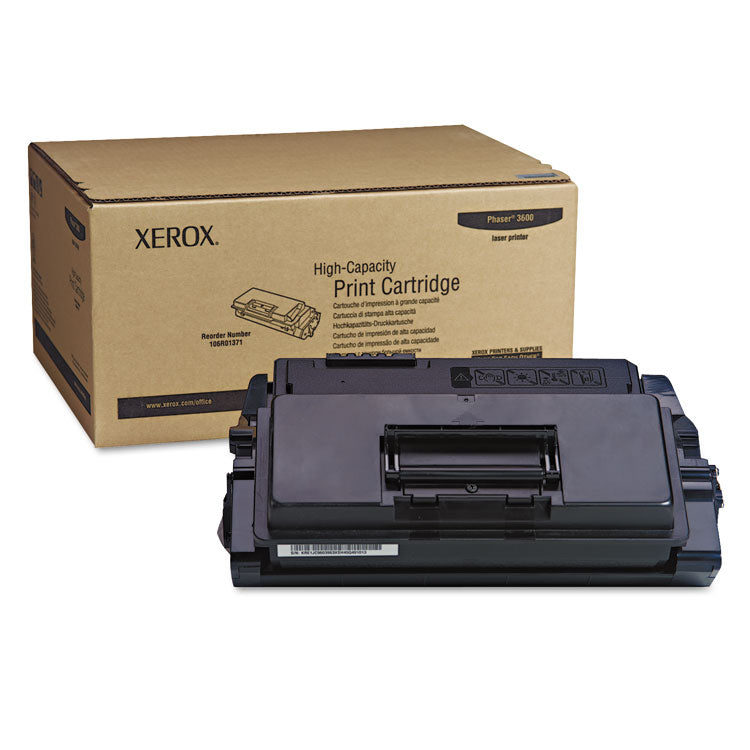 106r01371 High-Yield Toner, 14,000 Page-Yield, Black