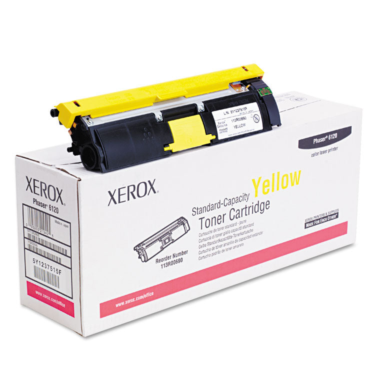 113r00690 Toner, 1,500 Page-Yield, Yellow