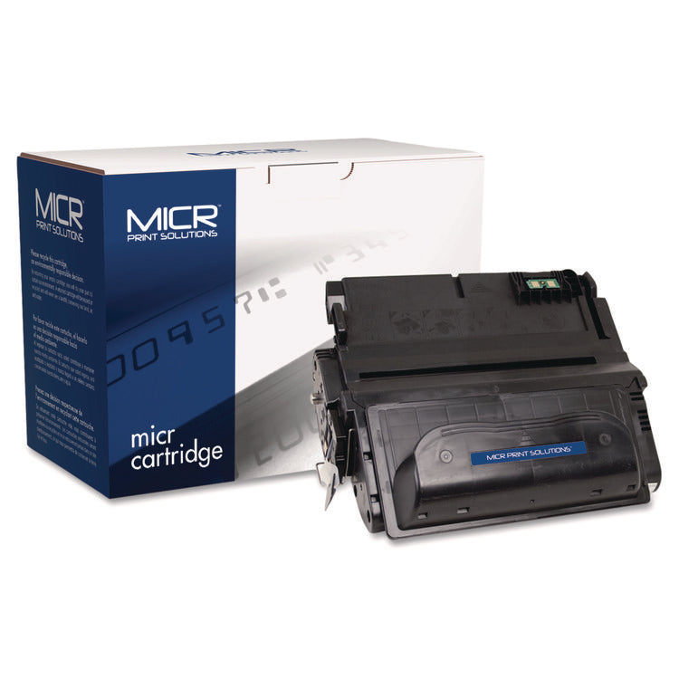 Compatible Q1338A(M) (38AM) MICR Toner, 12,000 Page-Yield, Black