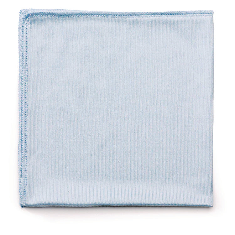 Executive Series Hygen Cleaning Cloths, Glass Microfiber, 16 x 16, Blue, 12/Carton