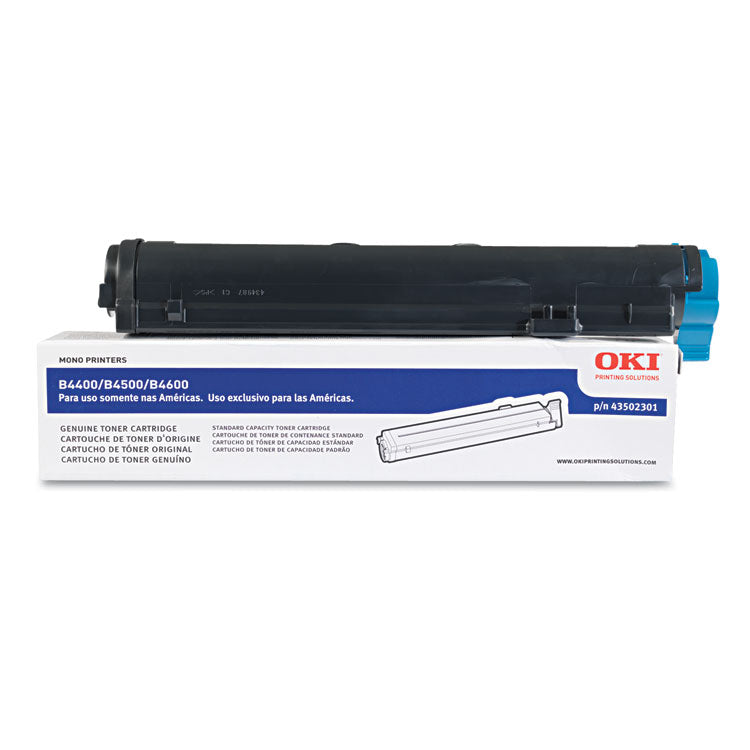 43502301 Toner, 3,000 Page-Yield, Black