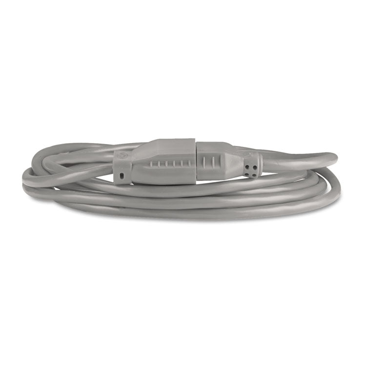 Indoor Heavy-Duty Extension Cord, 9 ft, 13 A, Gray