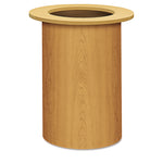 Laminate Cylinder Table Base, 18" Diameter x 28h, Harvest