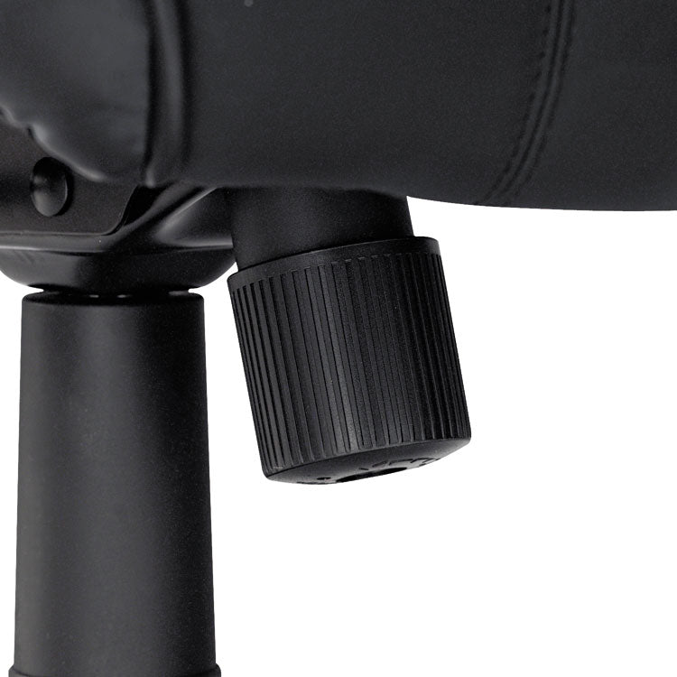 Alera Strada Series High-Back Swivel/tilt Top-Grain Leather Chair, Supports Up To 275 Lb, 17.91" To 21.85" Seat Height, Black