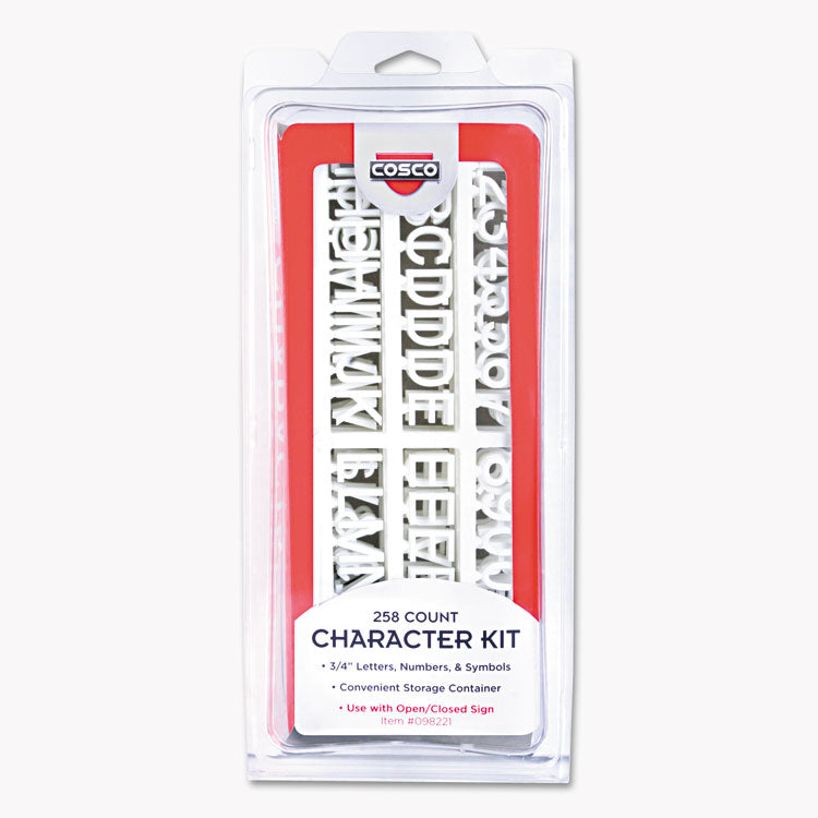 Message/Business Hours Sign, 15 x 20.5, Black/Red