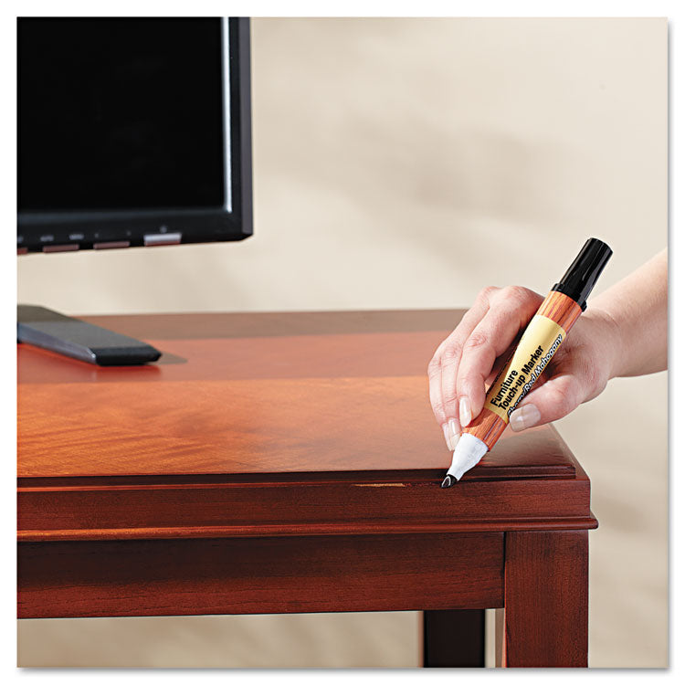 ReStor-It Furniture Touch-Up Kit with (5) Woodgrain Markers, (3) Filler Sticks, 4.25 x 0.38 x 6.75