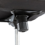 Alera Neratoli High-Back Slim Profile Chair, Faux Leather, 275 Lb Cap, 17.32" To 21.25" Seat Height, Black Seat/back, Chrome