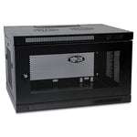 Smartrack Low-Profile Wall-Mount Rack Enclosure Cabinet, 6u, 200 Lbs Capacity