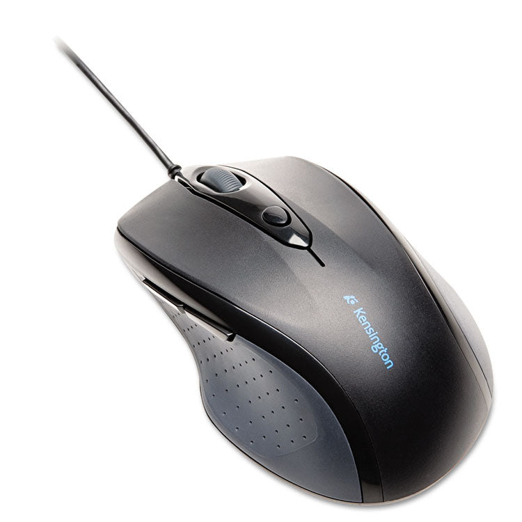 Pro Fit Wired Full-Size Mouse, Usb 2.0, Right Hand Use, Black