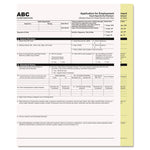 Digital Carbonless Paper, 2-Part, 8.5 x 11, White/Canary, 1,250/Carton