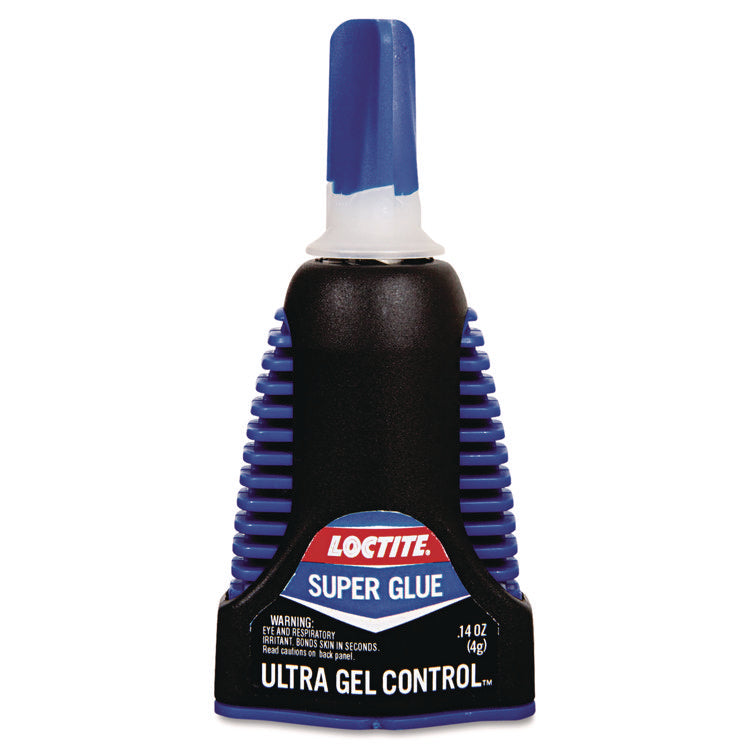 Ultra Gel Control Super Glue, 0.14 Oz, Dries Clear