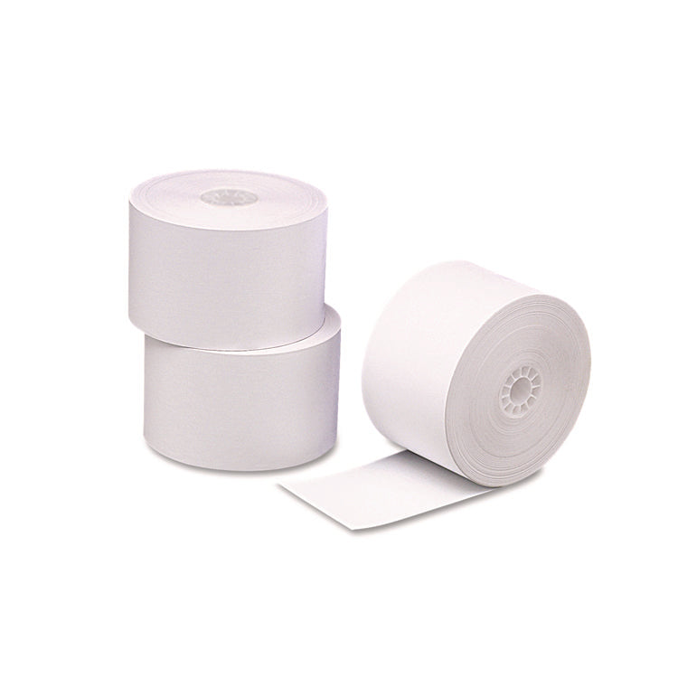 Direct Thermal Printing Paper Rolls, 0.69" Core, 2.31" X 356 Ft, White, 24/carton