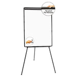 Dry Erase Board with Tripod Easel, 29" x 41", White Surface