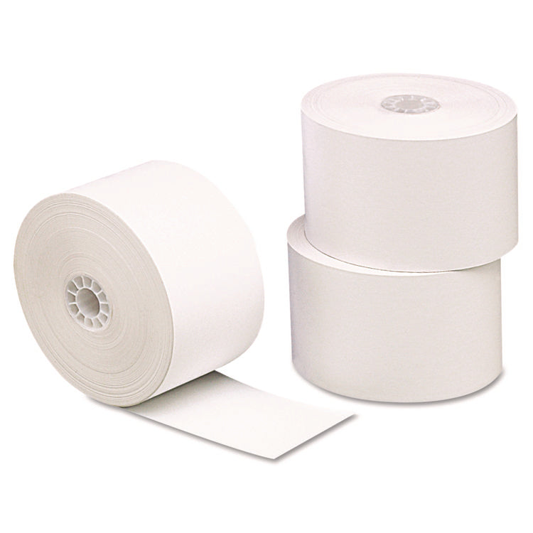 Direct Thermal Printing Paper Rolls, 3.13" X 230 Ft, White, 10/pack