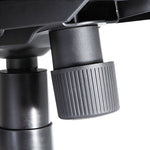 Big/tall Swivel/tilt Mid-Back Chair, Supports Up To 450 Lb, 19.29" To 23.22" Seat Height, Black