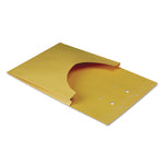 Classification Pockets, 1" Expansion, Letter Size, Kraft, 100/box