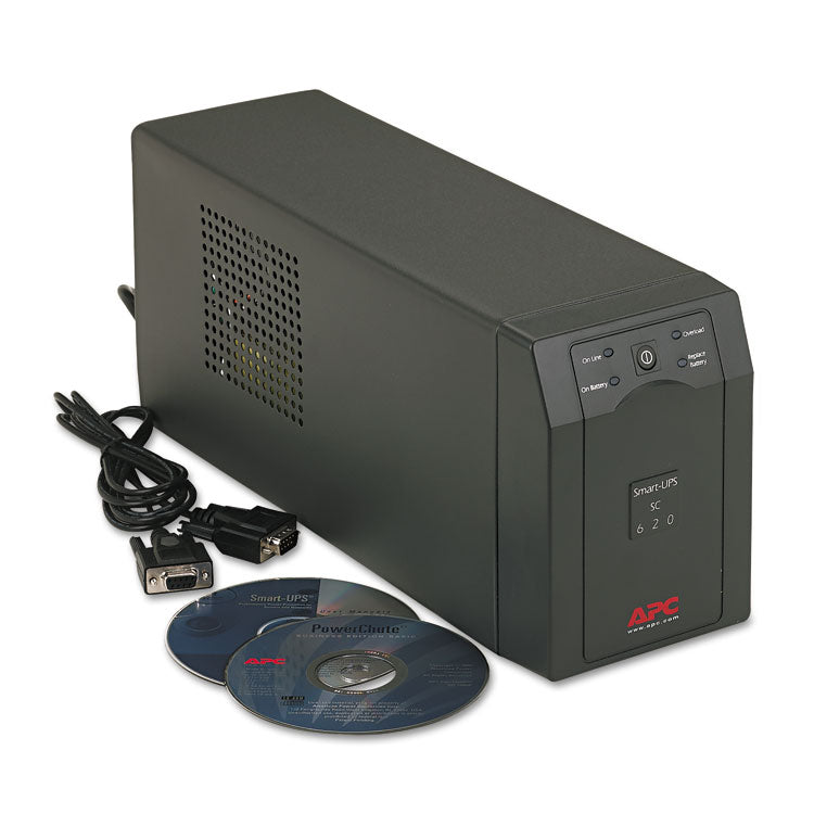 Sc620 Smart-Ups Battery Backup System, 4 Outlets, 620 Va, 412 J