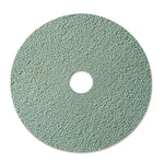 Ultra High-Speed Floor Burnishing Pads 3100, 20" Diameter, Aqua, 5/carton