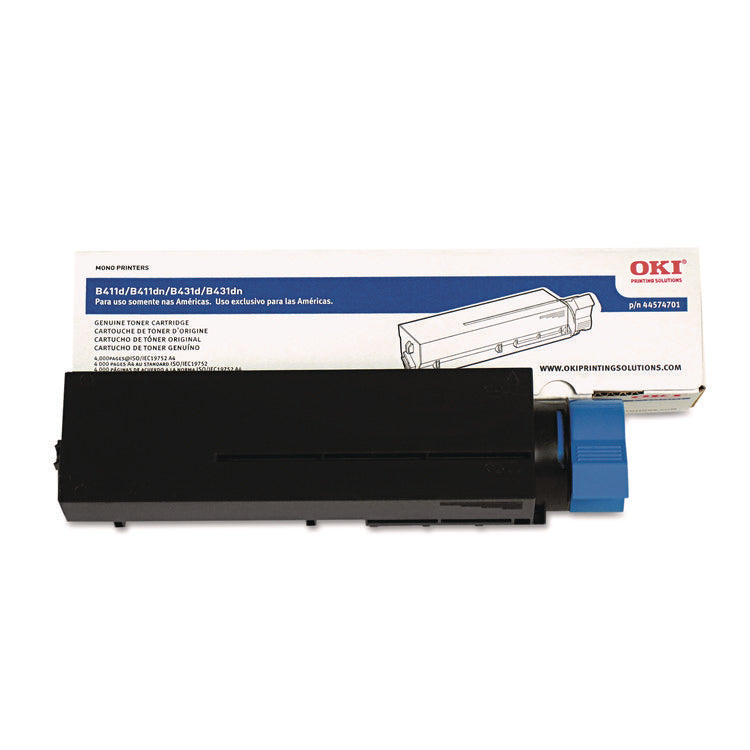 44574701 Toner, 4,000 Page-Yield, Black