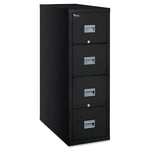 Patriot By Fireking Insulated Fire File, 1-Hour Fire Protection, 4 Legal-Size File Drawers, Black, 20.75" X 31.63" X 52.75"