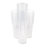 Comet Plastic Tumblers, 12 oz, Clear, 500/Carton