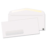 Address-Window Envelope, Lower Left, #10, Commercial Flap, Gummed Closure, 4.13 x 9.5, White, 500/Box