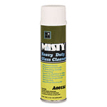 Heavy-Duty Glass Cleaner, Citrus, 20 Oz Aerosol Spray, 12/carton