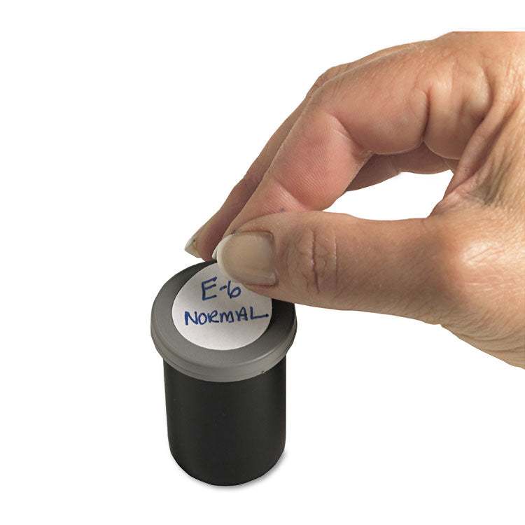 Removable Multi-Use Labels, Inkjet/Laser Printers, 1" dia, White, 12/Sheet, 50 Sheets/Pack, (5410)