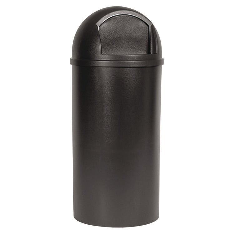 Marshal Classic Container, 15 gal, Plastic, Brown