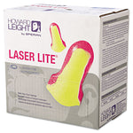 Ll-30 Laser Lite Single-Use Earplugs, Corded, 32nrr, Magenta/yellow, 100 Pairs