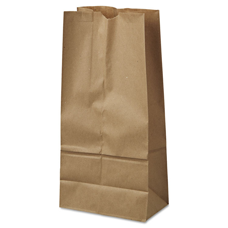 Grocery Paper Bags, 16# Size, 35# Basis Weight, 7.75" x 4.81" x 16", Kraft, 500 Bags/Pack, 2 Packs/Bundle