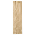 Liquor-Takeout Quart-Sized Paper Bags, Quart Size, 35# Basis Weight, 4.25" x 2.5" x 16", Kraft, 500/Bundle