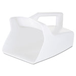 Bouncer Bar/Utility Scoop, 64 oz, Plastic, White