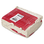 Swinger Loop Wet Mop Head, Large, Cotton/synthetic, White, 6/carton