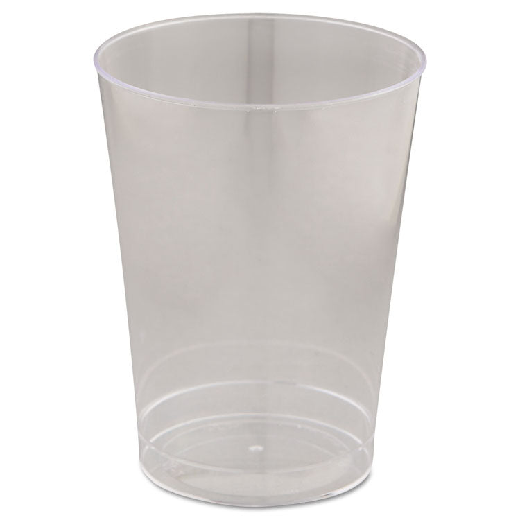 Comet Plastic Tumblers, 10 Oz, Clear, 25/pack, 20 Packs/carton