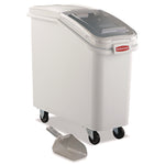 ProSave Mobile Ingredient Bin, 20.57 gal, 13.13 x 29.25 x 28, White, Plastic