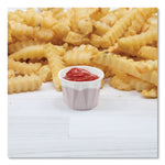 Paper Portion Cups, 0.75 oz, White, 250/Bag, 20 Bags/Carton