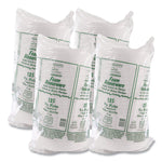 Concorde Foam Plate, 3-Compartment Plate, 9" dia, White, 125/Pack, 4 Packs/Carton