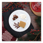 Quiet Classic Laminated Foam Plates, 3-Compartment Plate, 9" dia, White, 125/Pack, 4 Packs/Carton