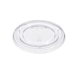 Non-Vented Cup Lids, Fits 9 oz to 22 oz Cold Cups, Plastic, Clear, 1,000/Carton
