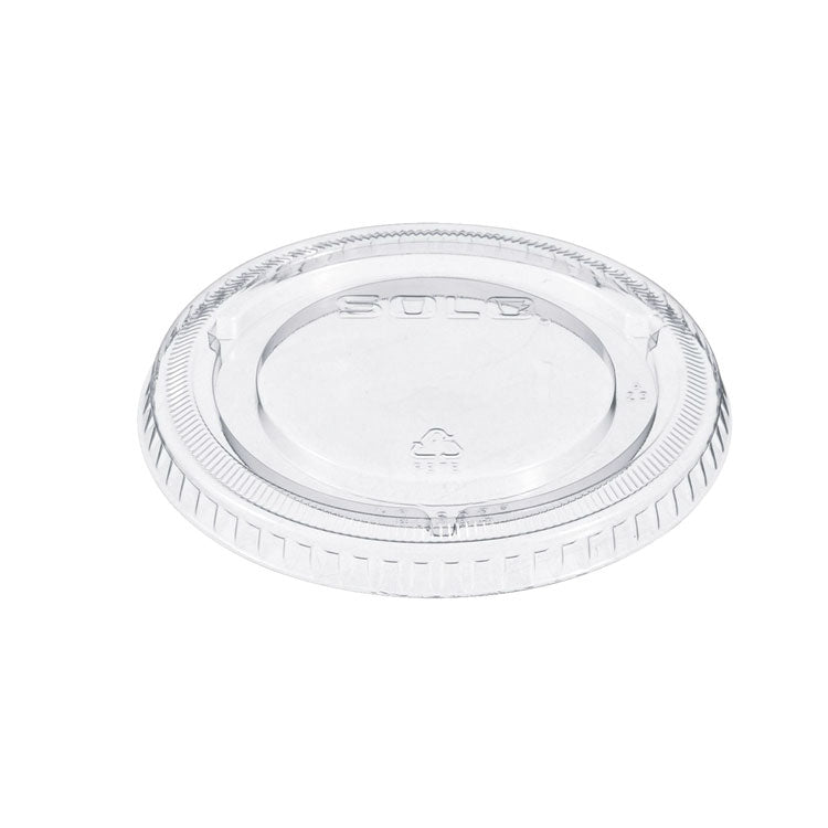 Non-Vented Cup Lids, Fits 9 oz to 22 oz Cold Cups, Plastic, Clear, 1,000/Carton