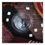 Non-Vented Cup Lids, Fits 9 oz to 22 oz Cold Cups, Plastic, Clear, 1,000/Carton