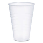 High-Impact Polystyrene Cold Cups, 14 oz, Plastic, Translucent, 50/Sleeve. 20 Sleeves/Carton