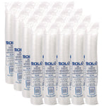 Portion/Souffle Cup Lids, Fits 3.25 oz to 9 oz Portion Cups, Plastic, Clear, 125/Pack, 20 Packs/Carton