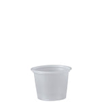 Polystyrene Portion Cups, 1 oz, Plastic, Translucent, 2,500/Carton