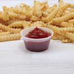 Polystyrene Portion Cups, 3.25 oz, Plastic, Translucent, 250/Bag, 10 Bags/Carton