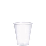 High-Impact Polystyrene Squat Cold Cups, 12 oz, Plastic, Translucent, 50/Pack